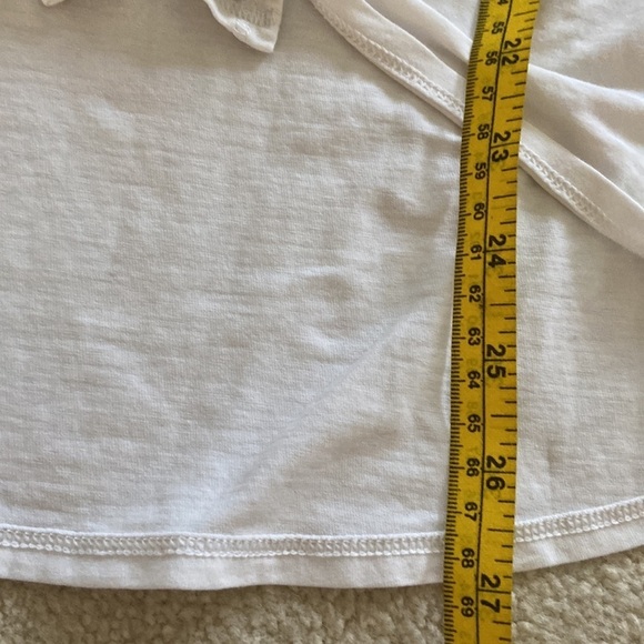 Lululemon 🍋white open back tank , gently used no size tag see pictures - Picture 5 of 5